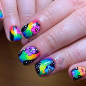 35 Stunning Rainbow Nail Art Ideas to Lift Your Spirits